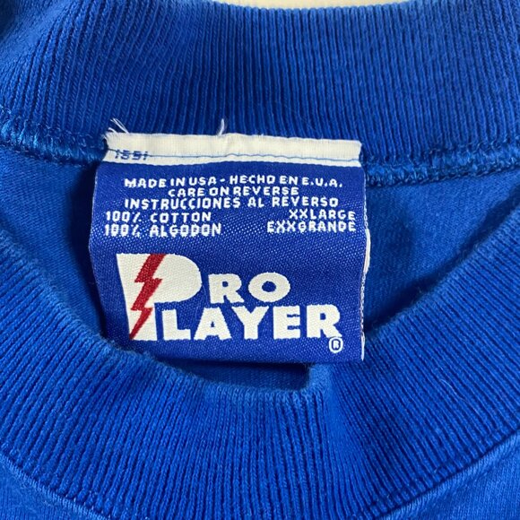 Vintage 90s Chicago Cubs T Shirt Mens 2XL Cotton MLB Baseball XXL Pro Player - Picture 6 of 9